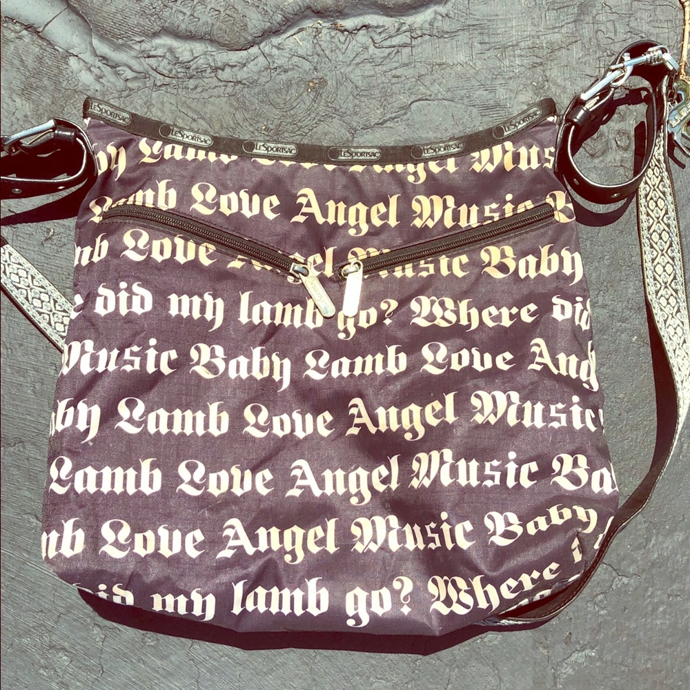 Original LAMB print LeSportsac Messenger Bag
